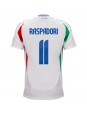 Italia Giacomo Raspadori #11 Vieraspaita EM-Kisat 2024 Lyhythihainen